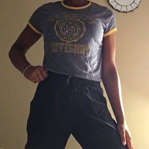 Aeropostale Varsity Crop Top